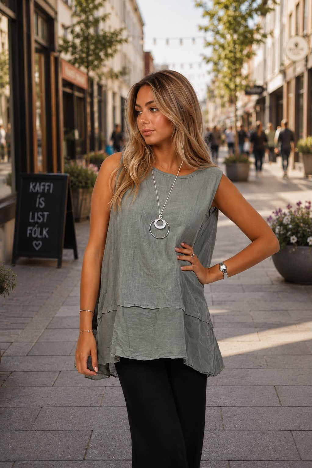 New collection A-line græn