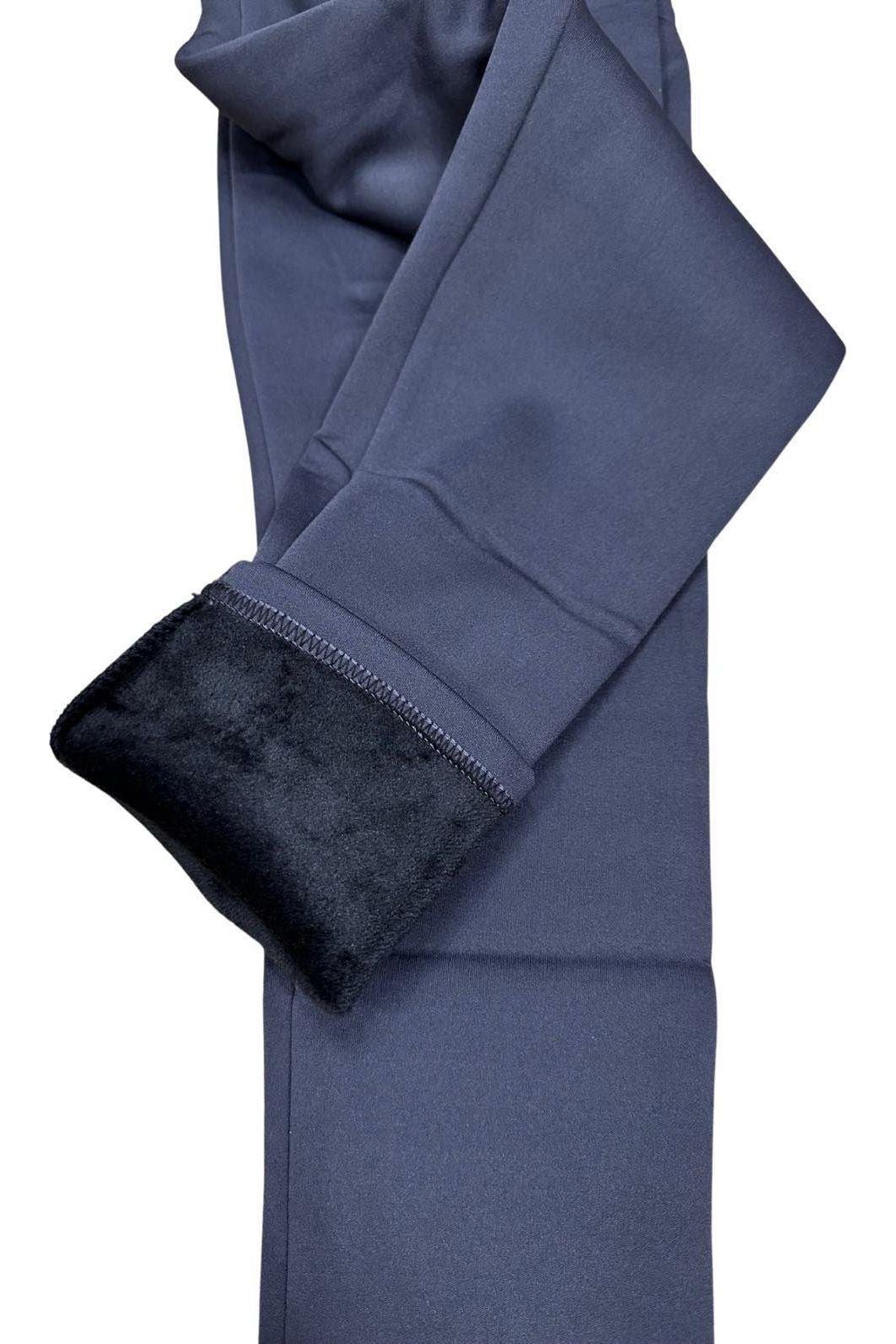 Fóðraðar leggings/gráar