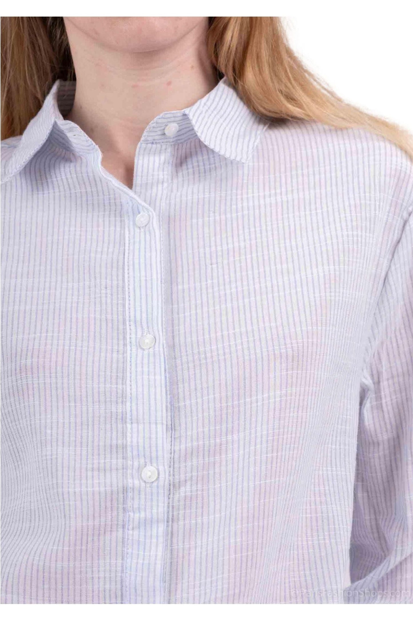 Redevl skyrta röndótt