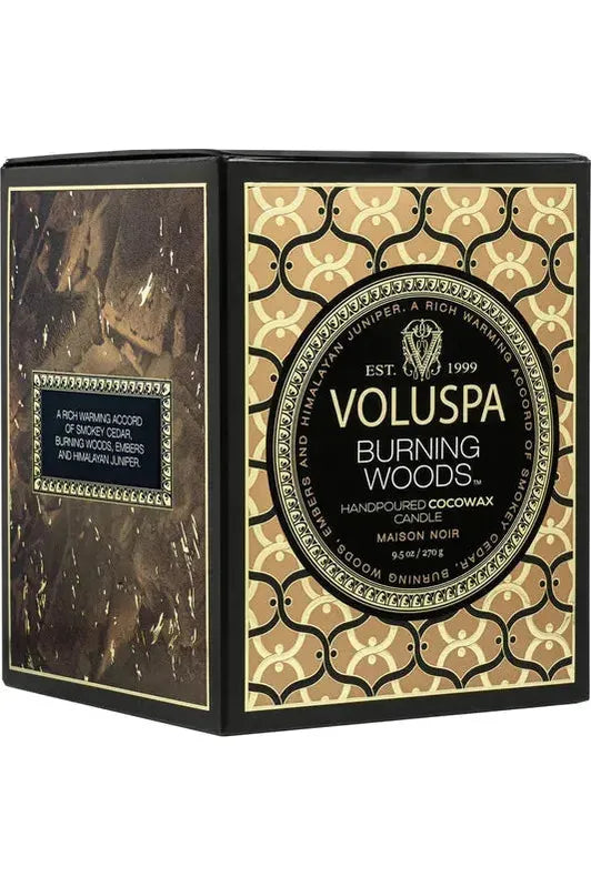 BURNING WOODS CLASSIC CANDLE