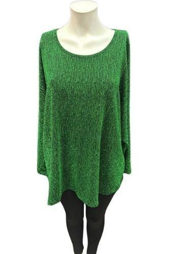 Belle Fa toppur grænn