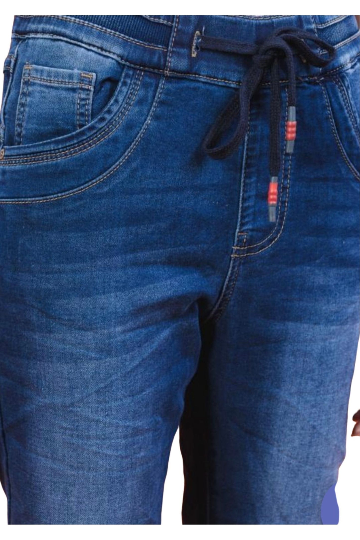 Karostar gallabuxur bláar