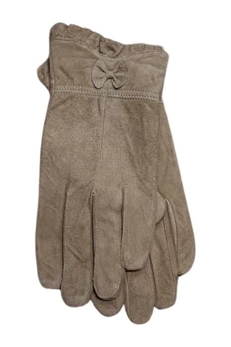 V-Moda rúskins hanskar Beige