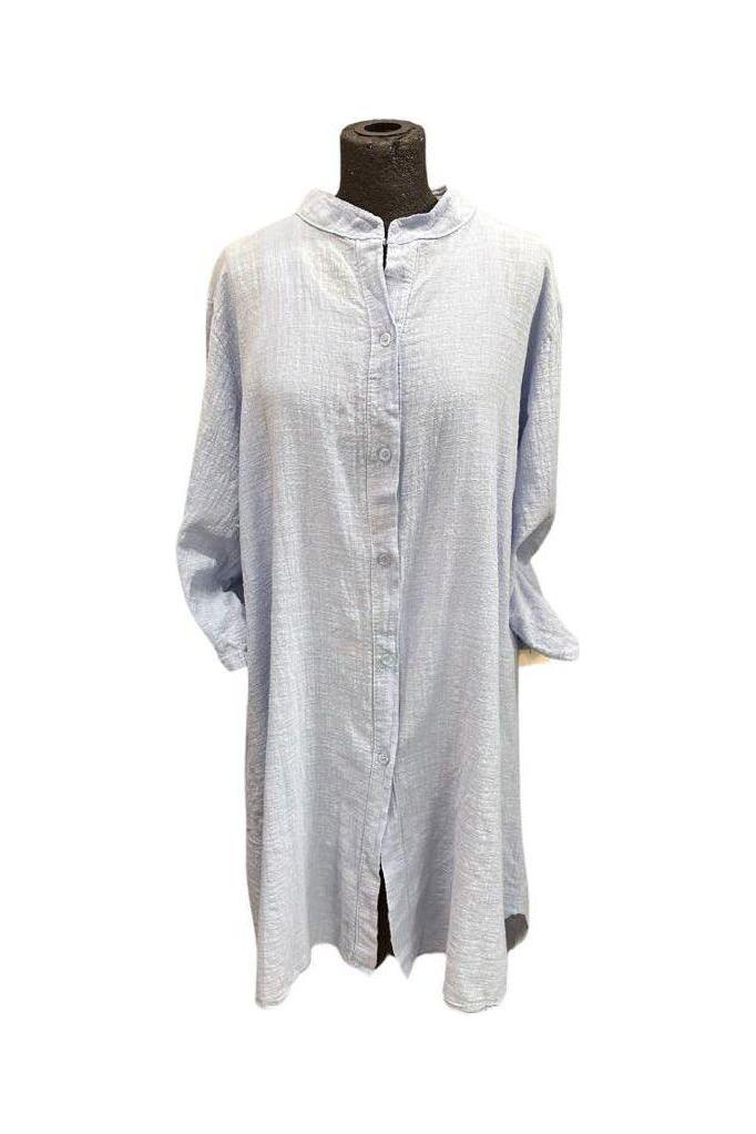 Cotton straight skyrta