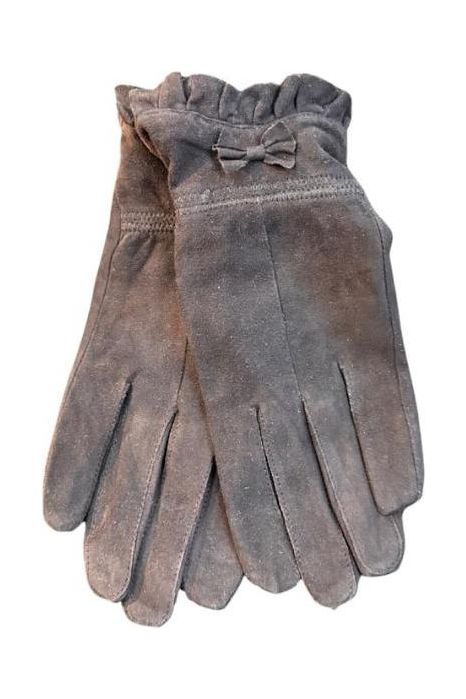 V-Moda rúskins hanskar Gráir