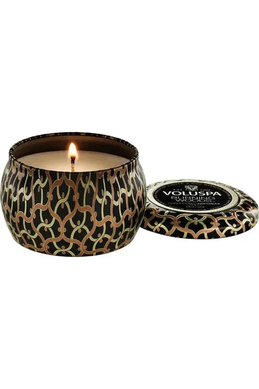 BURNING WOODS MINI TIN