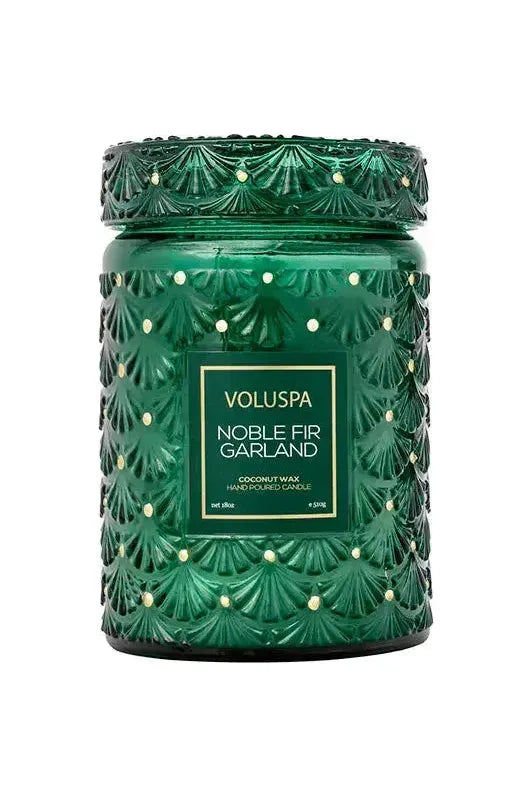 NOBLE FIR GARLAND LARGE JAR