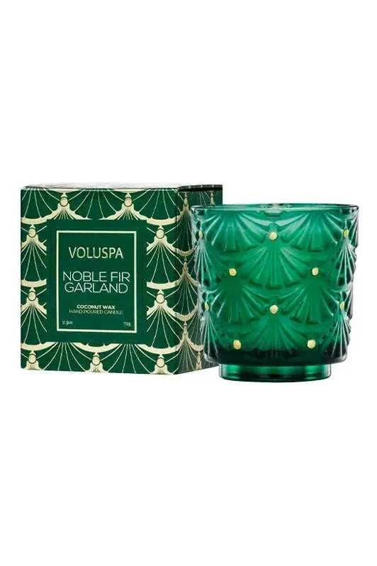 Noble Fir Garland lítið í gleri