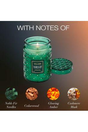 NOBLE FIR GARLAND LARGE JAR