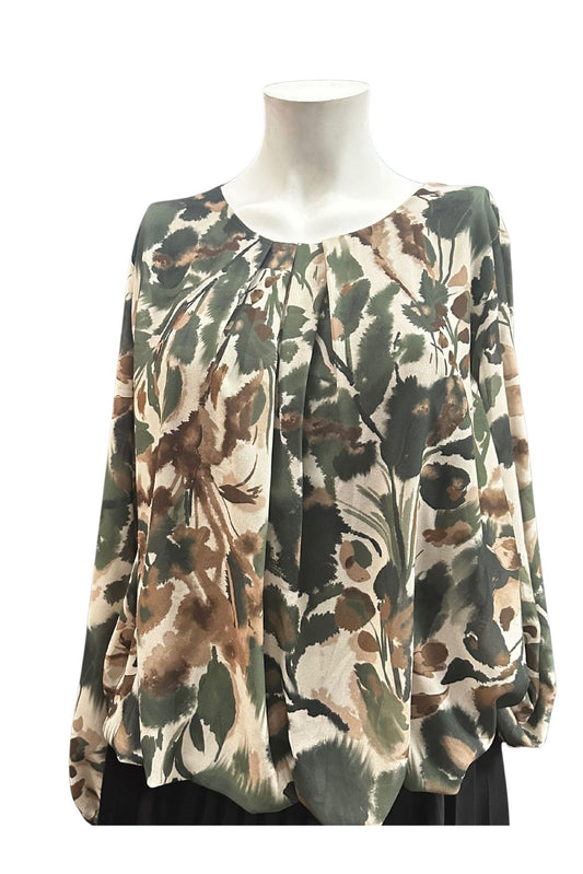 Toppur latino fold grænn