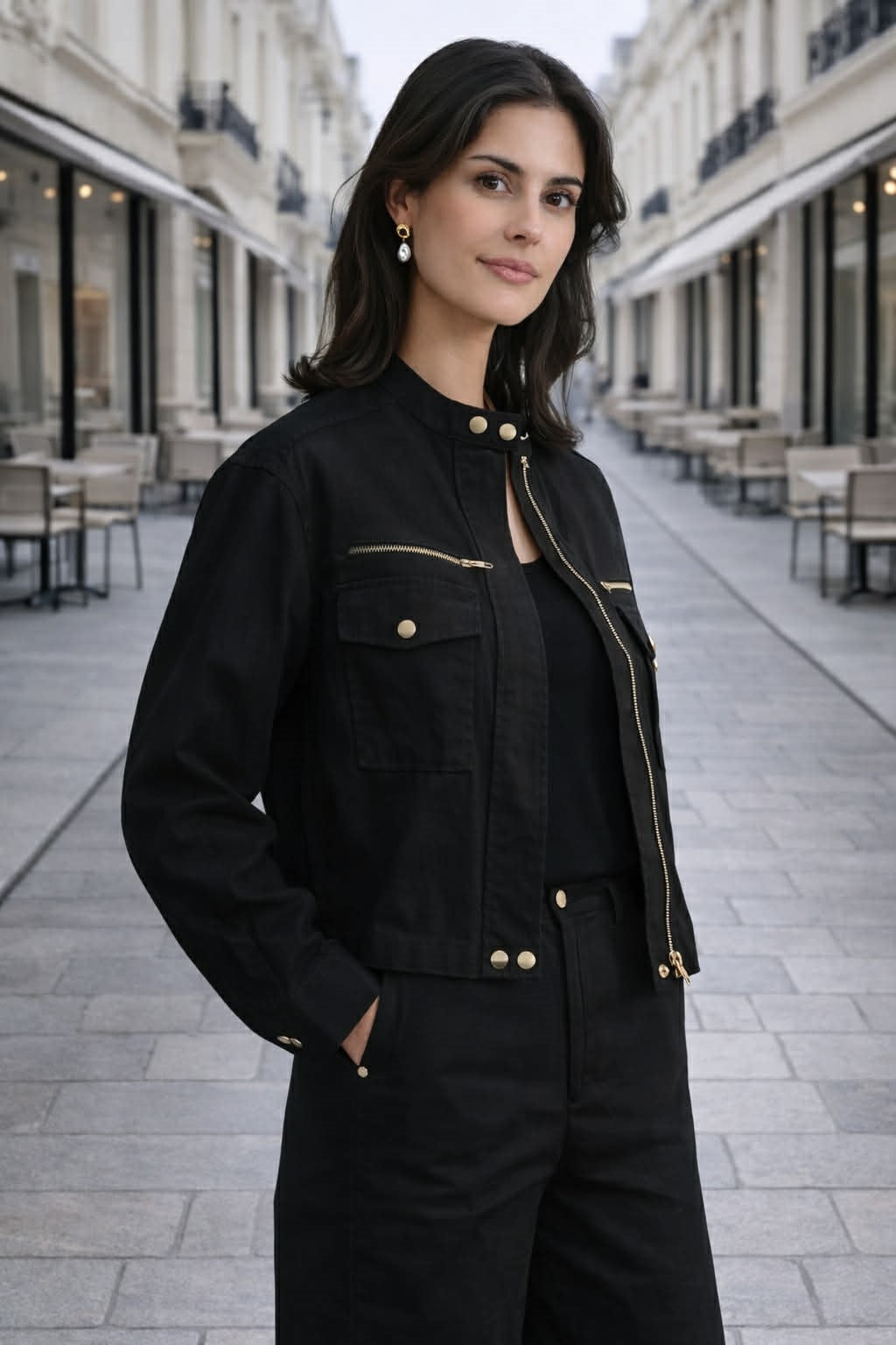 UNI Jakki svartur